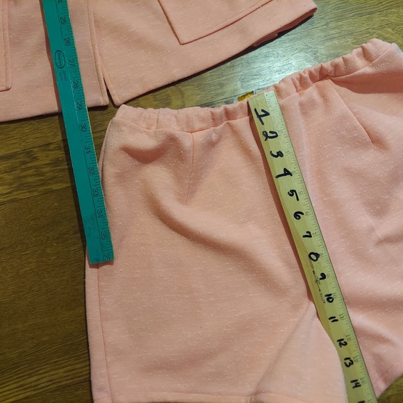 VINTAGE CENTER STAGE 2pc Retro Mod Short & Top Set - Picture 7 of 15